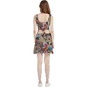 Background Embroidery Pattern Stitches Abstract Velour Cutout Dress View2