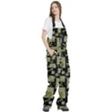 Background Graphic Wallpaper Decor Backdrop Design Women s Front Zip Ski And Snowboard Bib Pants View3