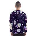 Cupcake Doodle Heart Love Men s Hooded Windbreaker View2