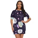Cupcake Doodle Heart Love Just Threw It On Dress View1