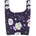 Cupcake Doodle Heart Love Foldable Shopping Bag View1