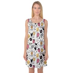 Eye Seesit Sleeveless Satin Nightdress