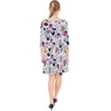 Eye Seesit Quarter Sleeve Front Wrap Dress View2