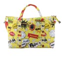 Cartoon Comics Pattern Carry-on Travel Shoulder Bag View1