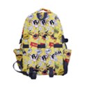 Cartoon Comics Pattern Carry-on Double Buckle Travel Backpack View2