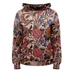 Abstract Flowers Women s Pullover Hoodie