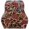 Abstract Flowers Car Seat Velour Cushion  View1