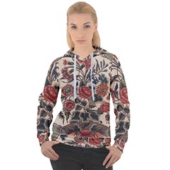 Beautiful Flowers Women s Overhead Hoodie