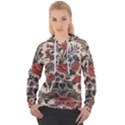 Beautiful Flowers Women s Overhead Hoodie View1