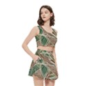 Tribal Collection 6 Women s Crop Top Pleated Skater Rave Skirt View3