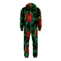 Mid Century Retro Floral 1970s 1960s Pattern 72 Hooded Jumpsuit (Kids) View2