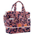 Mid Century Retro Floral 1970s 1960s Pattern 74 Sports Shoulder Bag with Shoes Compartment View1