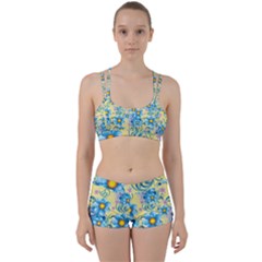 Flowers Bloom Blossom Petals Plant Perfect Fit Gym Set