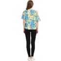 Flowers Bloom Blossom Petals Plant One Shoulder Cut Out T-Shirt View2