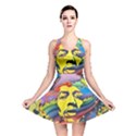 Psychedelic Rock Jimi Hendri Reversible Skater Dress View1
