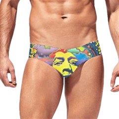 Psychedelic Rock Jimi Hendri Men s Swim Brief