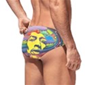 Psychedelic Rock Jimi Hendri Men s Swim Brief View2