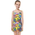 Psychedelic Rock Jimi Hendri Kids  Summer Sun Dress View1
