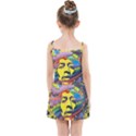 Psychedelic Rock Jimi Hendri Kids  Summer Sun Dress View2