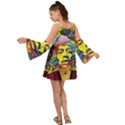 Psychedelic Rock Jimi Hendri Boho Dress View2