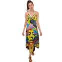 Psychedelic Rock Jimi Hendri Halter Tie Back Dress  View1
