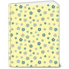 Flowers Bloom Blossom Petals Flora 7  X 9  Softcover Notebook