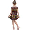 Grateful Dead Psychedelic Bears Kids  Cap Sleeve Dress View2