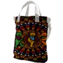Grateful Dead Psychedelic Bears Canvas Messenger Bag View1