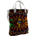 Grateful Dead Psychedelic Bears Canvas Messenger Bag View2