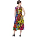 Grateful Dead Jam Bears Round Neck Boho Dress View2