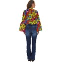 Grateful Dead Jam Bears Boho Long Bell Sleeve Top View4