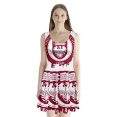 University Of Chicago Split Back Mini Dress 