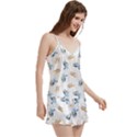 Bluey pattern V-Neck Satin Loungewear Set View3
