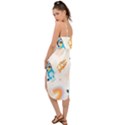 Bluey Waist Tie Cover Up Chiffon Dress View2