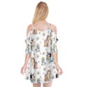 Bluey, Bluey merch, Bluey pattern, Bluey Bluey, bingo, Bluey design, bluey dog Cutout Spaghetti Strap Chiffon Dress View2