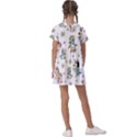 Bluey, Bluey merch, Bluey pattern, Bluey Bluey, bingo, Bluey design, bluey dog Kids  Asymmetric Collar Dress View2
