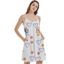 Bluey, Bluey merch, Bluey pattern, Bluey Bluey, bingo, Bluey design, bluey dog Mini Camis Dress With Pockets View3