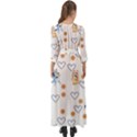 Bluey, Bluey merch, Bluey pattern, Bluey Bluey, bingo, Bluey design, bluey dog Button Up Boho Maxi Dress View2