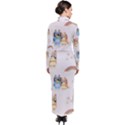 Bluey, Bluey merch, Bluey pattern, Bluey Bluey, bingo, Bluey design, bluey dog Turtleneck Maxi Dress View2