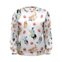 Bluey, Bluey merch, Bluey pattern, Bluey Bluey, bingo, Bluey design, bluey dog Women s Sweatshirt View1