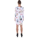 Bluey, Bluey merch, Bluey pattern, Bluey Bluey, bingo, Bluey design, bluey dog Asymmetric Cut-Out Shift Dress View2