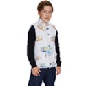 Bluey, Bluey merch, Bluey pattern, Bluey Bluey, bingo, Bluey design, bluey dog Kid s Button Up Puffer Vest View3