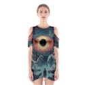Monsters Nightmare Shoulder Cutout One Piece Dress View1