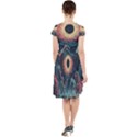Monsters Nightmare Cap Sleeve Midi Dress View2