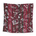 Abstract Pattern Background Square Tapestry (Large) View1