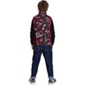 Abstract Pattern Background Kid s Button Up Puffer Vest View4