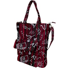 Abstract Pattern Background Shoulder Tote Bag