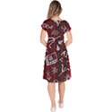 Abstract Pattern Background Classic Short Sleeve Dress View4