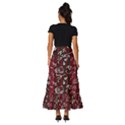 Abstract Pattern Background Tiered Ruffle Maxi Skirt View4