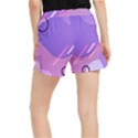 Colorful Labstract Wallpaper Theme Women s Runner Shorts View2